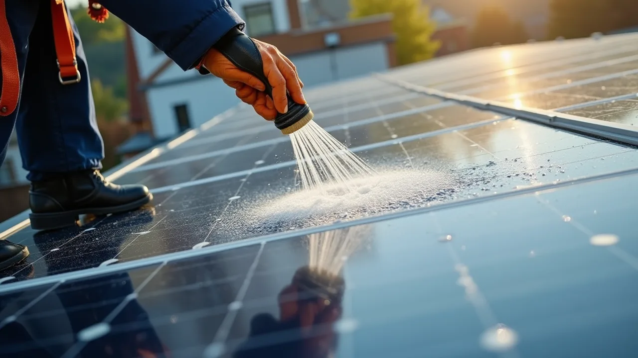 Entretien des panneaux solaires : guide complet nettoyage et maintenance