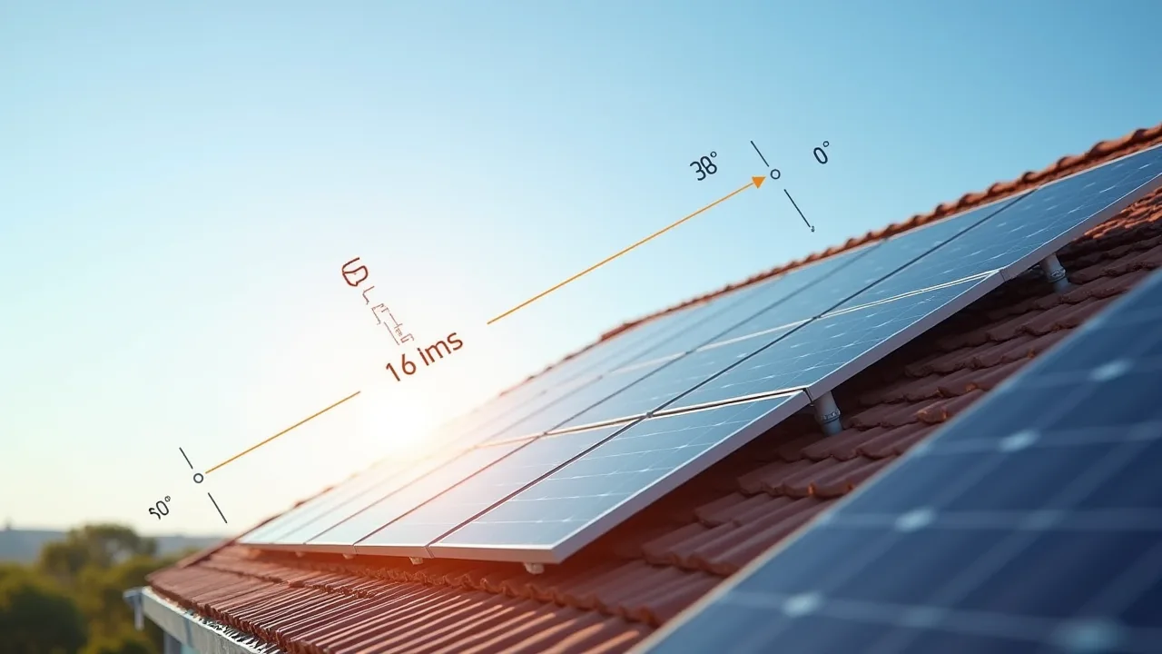 Orientation et inclinaison des panneaux solaires : guide optimal
