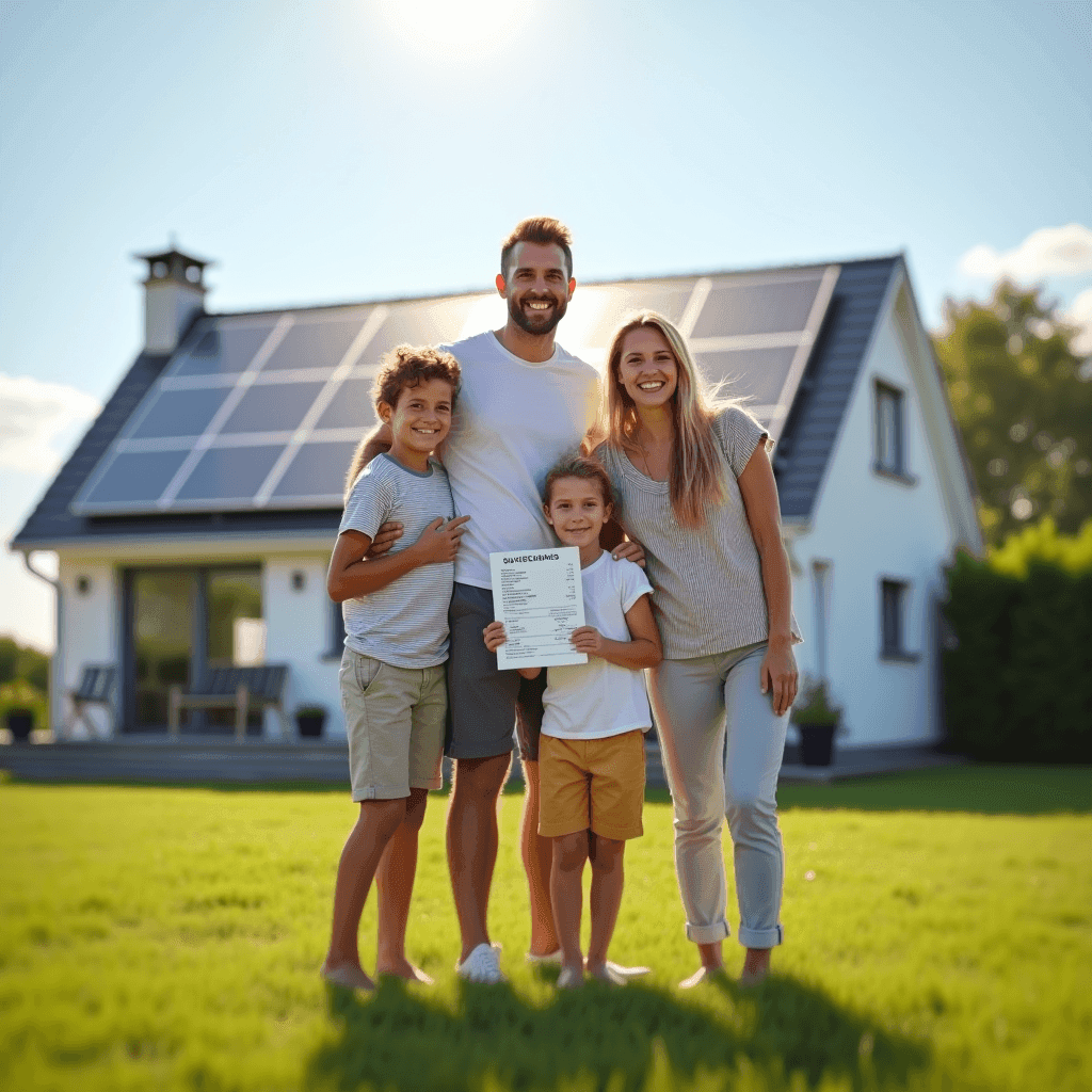 Illustration article : Panneaux solaires et valeur immobilière : quel impact à la revente ?