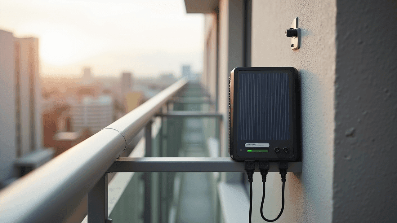 Solution panneaux solaires : Kit solaire plug & play